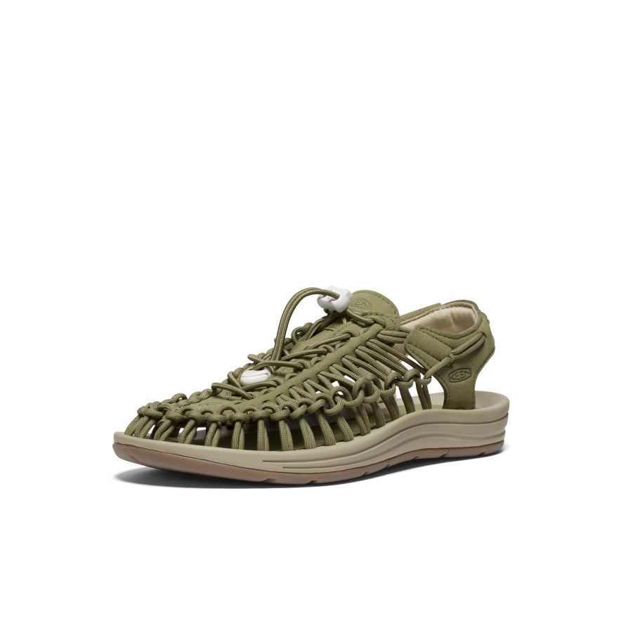 Women's UNEEK Sneaker | Martini Olive/Safari - Image 3