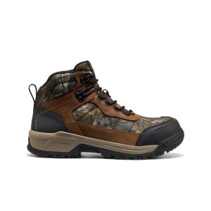 Men's Skokie Waterproof Work Boot (Carbon Toe)  |  Camo/Black