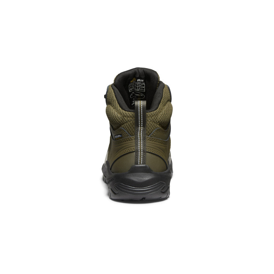 Men's Reno Waterproof Mid (Soft Toe) | Dark Olive/Black - Image 5