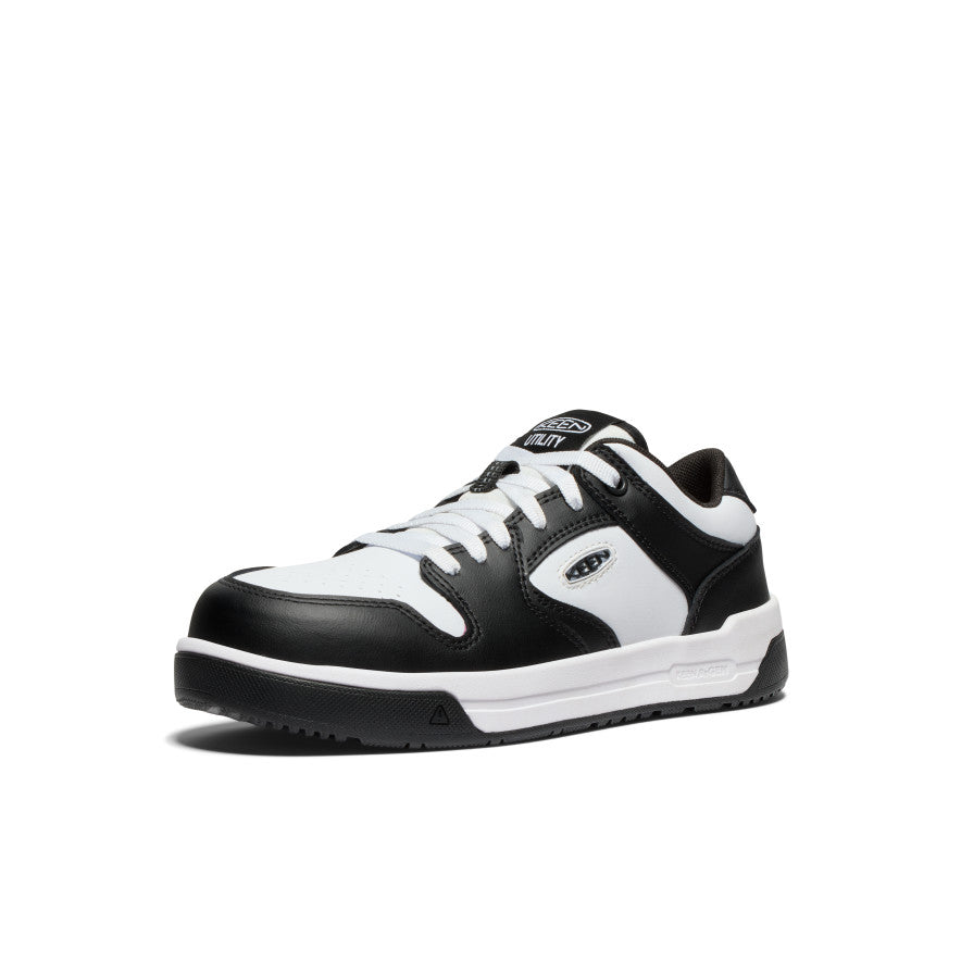 Women's Overton Work Shoe (Carbon Toe) | Star White/Black - Image 3