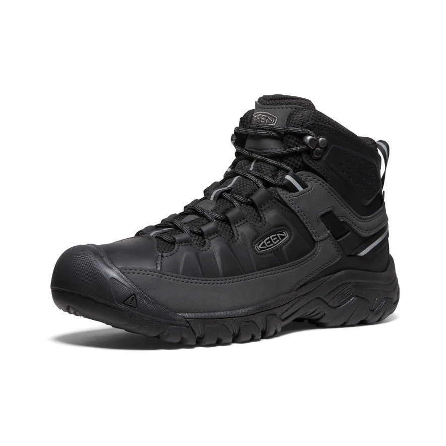 Men's Targhee III Waterproof Mid | Triple Black - Image 3