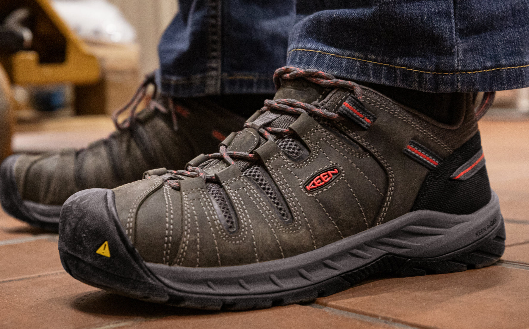 Women's Flint II (Steel Toe) | Magnet/Rose - Image 7