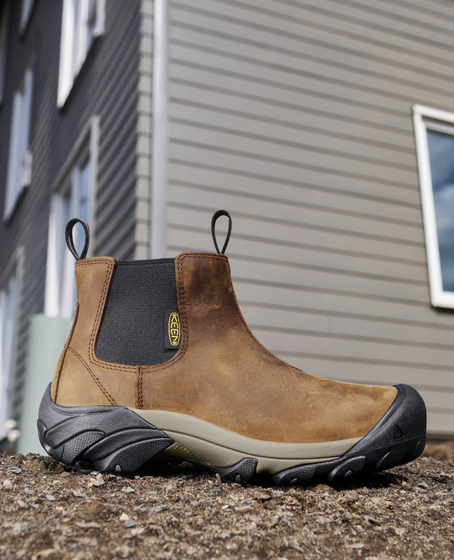 Men's Lansing Chelsea (Steel Toe) | Dark Earth/Black - Image 9