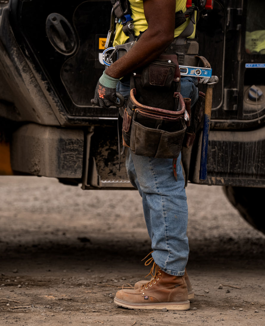 Men's Liberty 8 Waterproof Boot (Soft Toe) | Leather Brown/Birch - Image 9