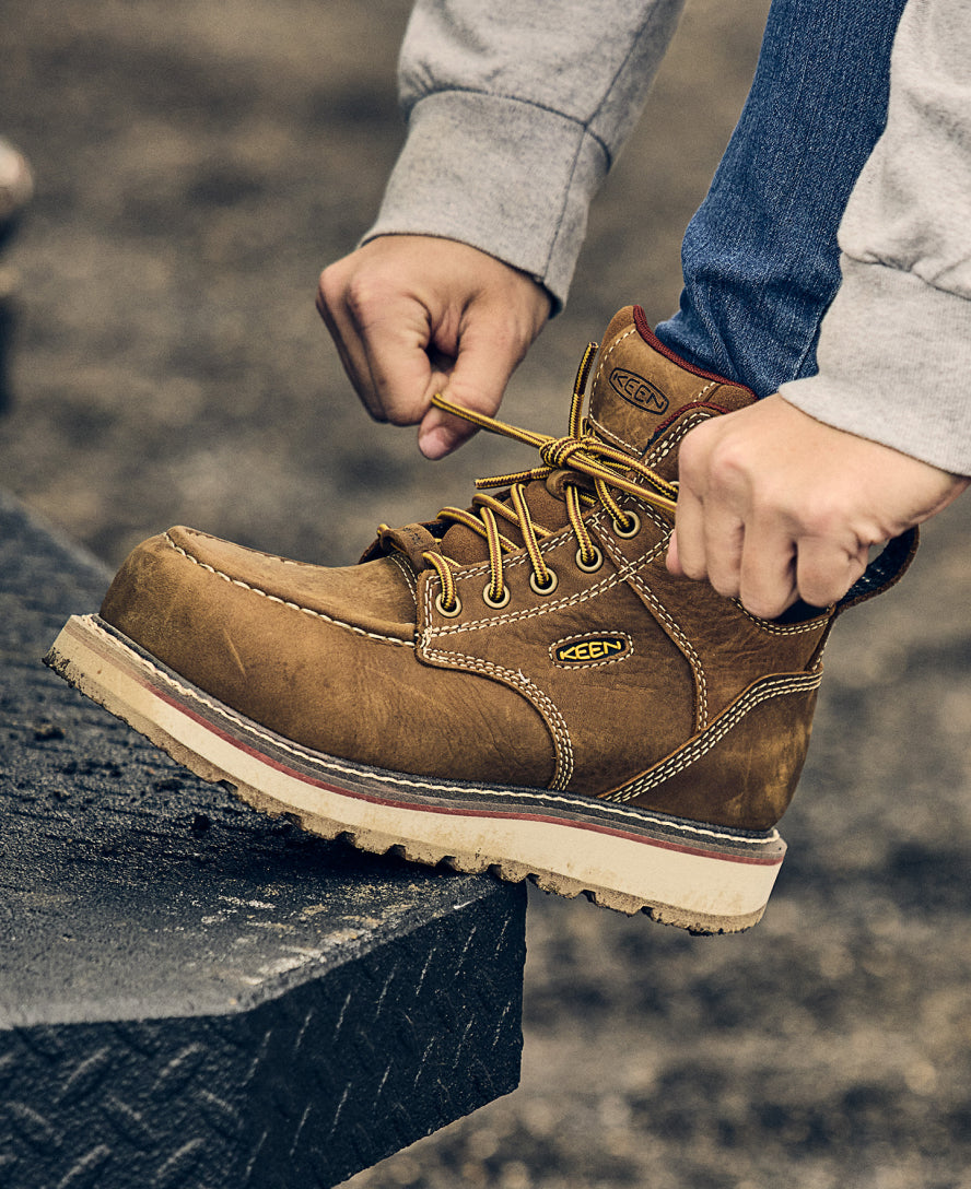 Women's Cincinnati 6 Waterproof Boot (Carbon Toe) | Belgian/Sandshell - Image 7