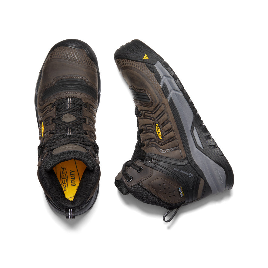 Men's Kansas City+ Waterproof Mid (Carbon Toe) | Coffee Bean/Black - Image 4