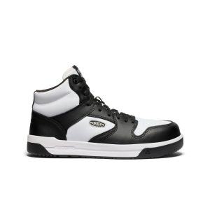 Men's Overton Mid Work Shoe (Carbon Toe) | Star White/Black